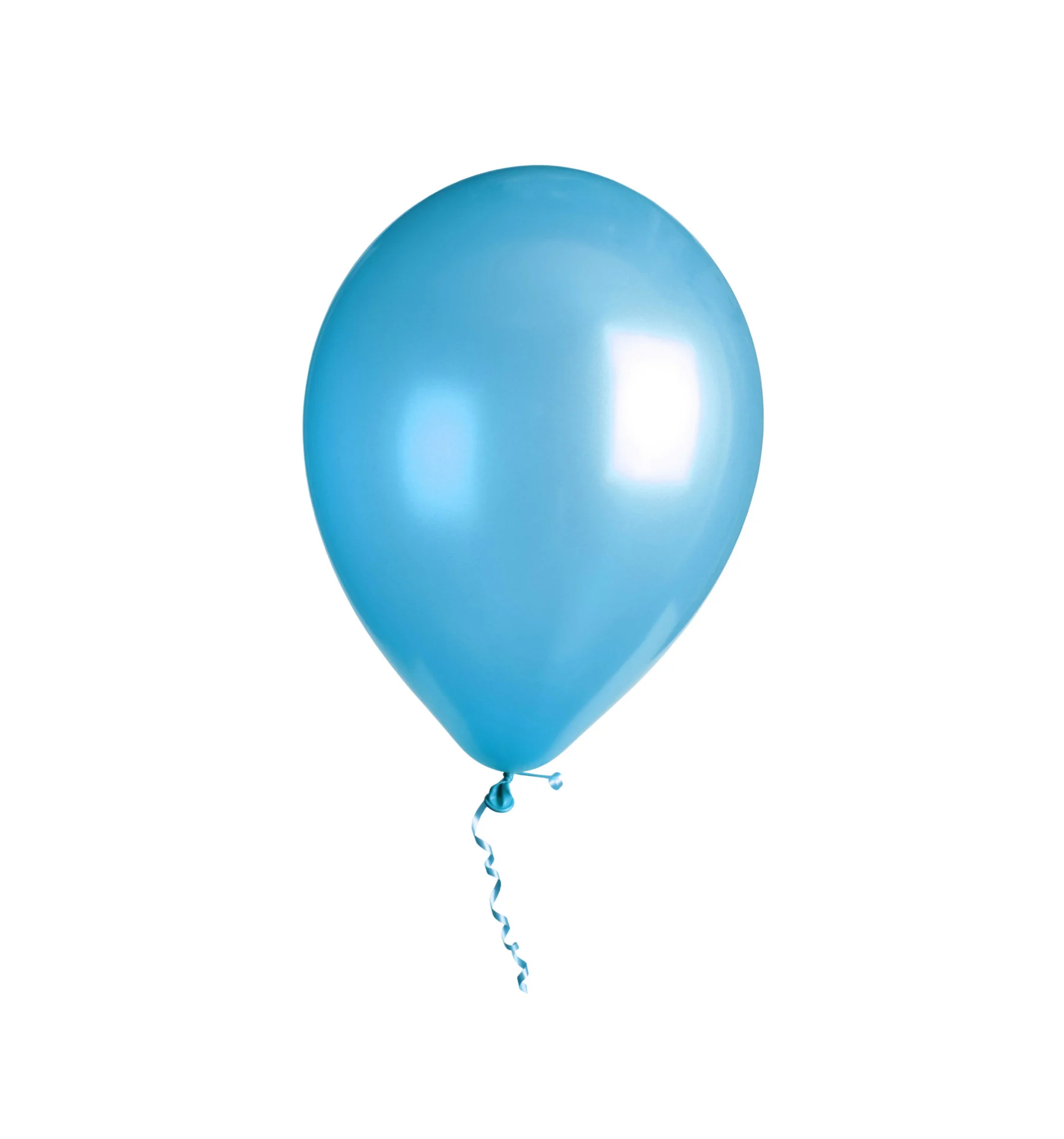 party balloon isolated on white